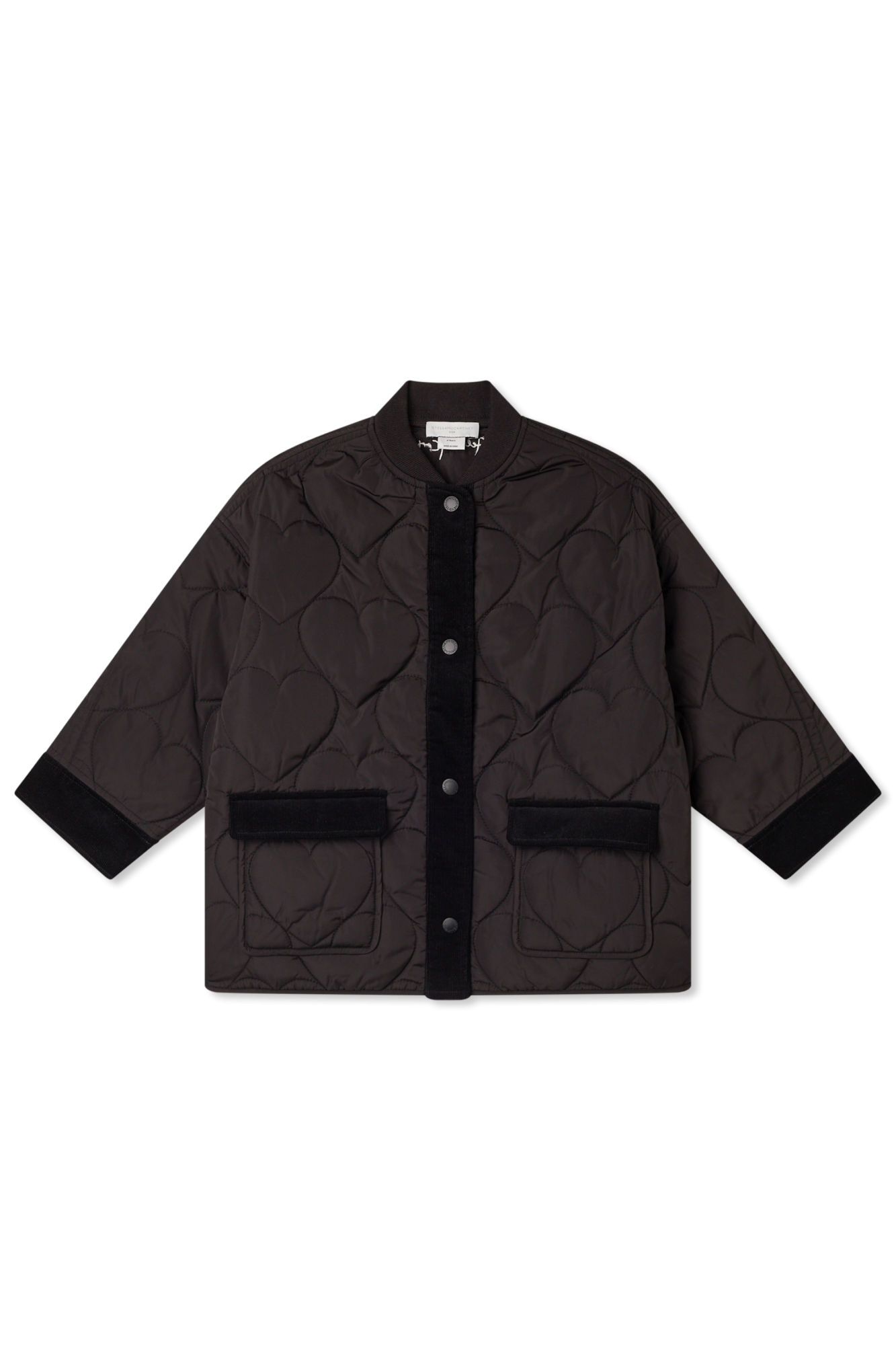 Black Quilted jacket Stella McCartney Kids - Vitkac AS